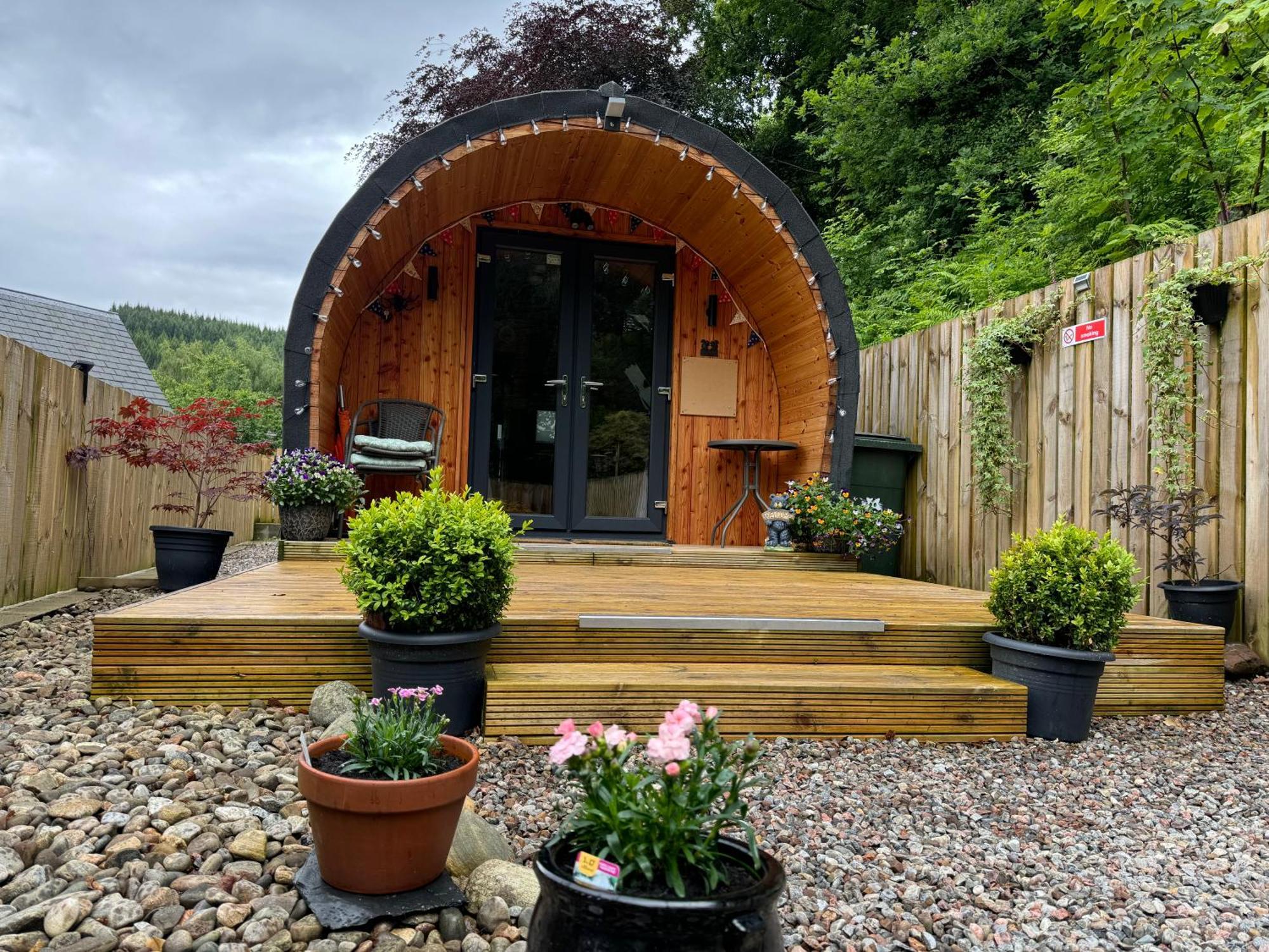 Loch Ness Woodland Pods Hotel Drumnadrochit Kültér fotó